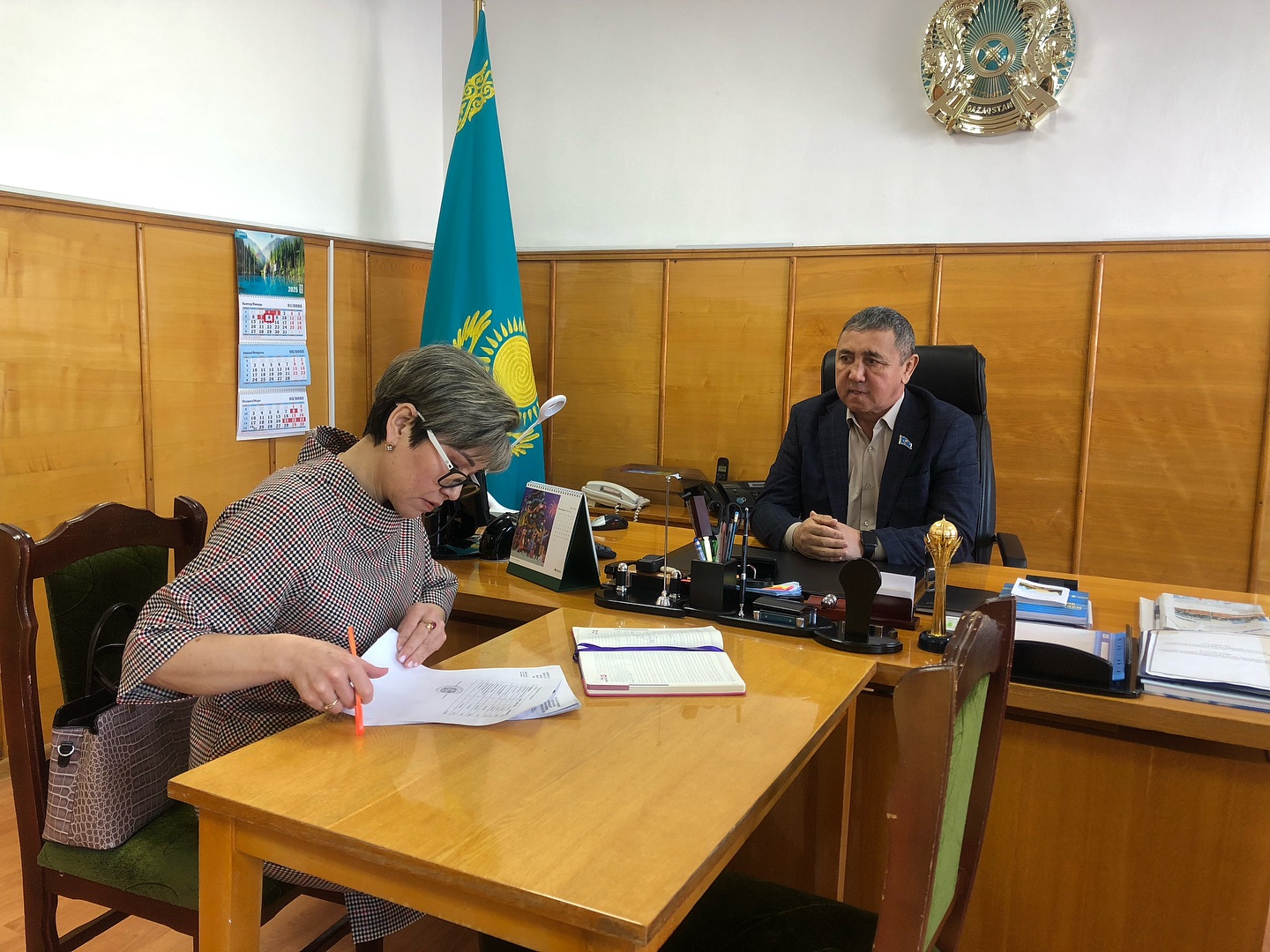 Прием главного врача районной больницы