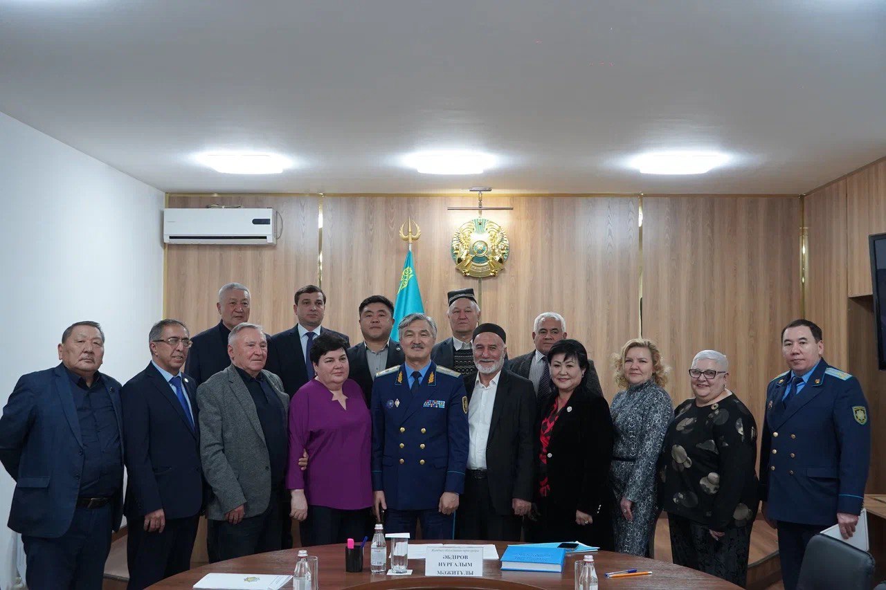 В Жамбылской области прокуроры организовали встречу с представителями этнокультурных объединений