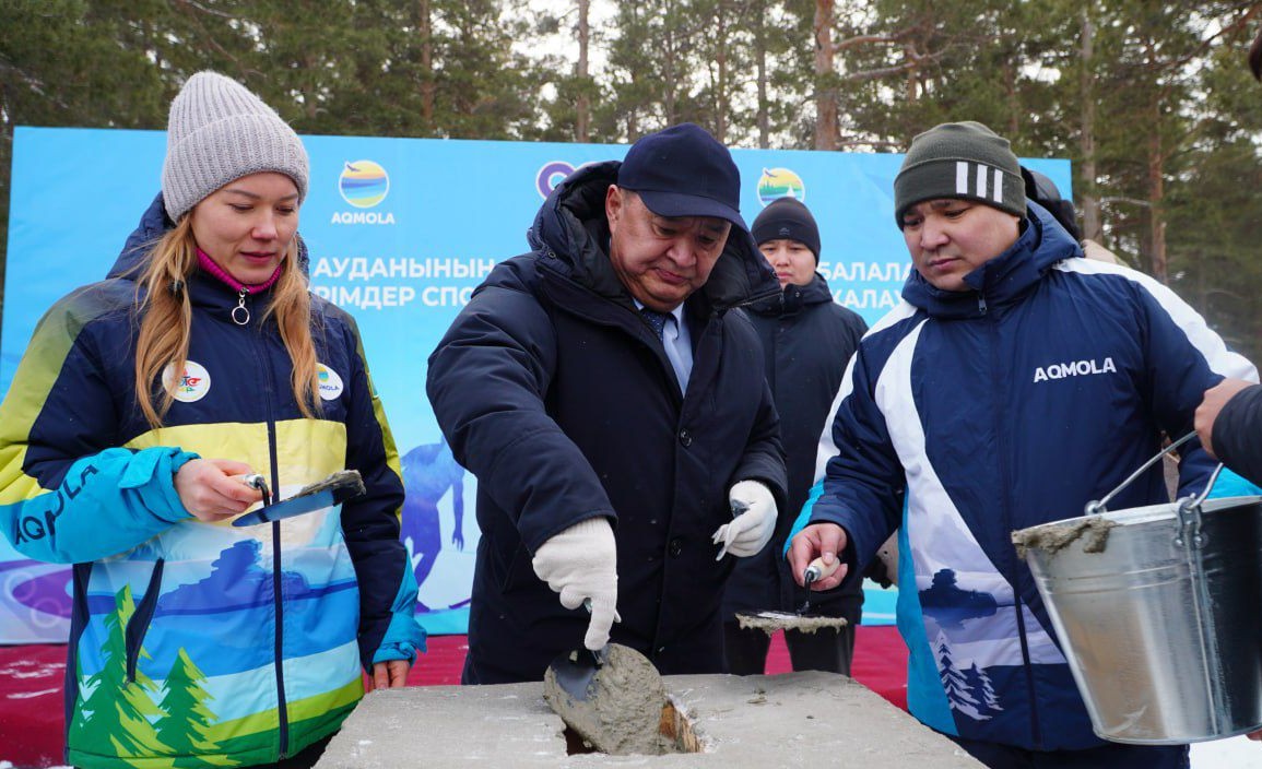 Зерендіде жаңа спорт мектебінің құрылысы бастау алды
