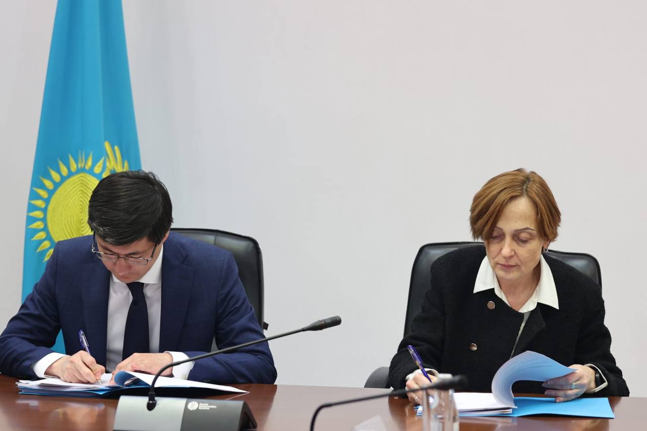 ҰЭМ мен ЕҚДБ ШОБ-ты қолдау бойынша ынтымақтастық туралы келісімге қол қойды