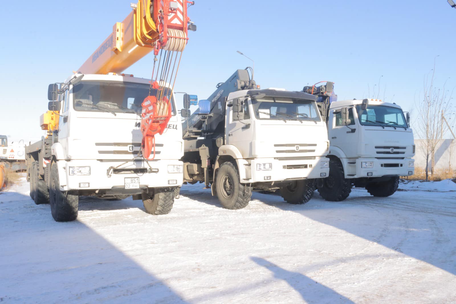 КОММУНАЛЬНАЯ ОТРАСЛЬ РАЙОНА ПОПОЛНИЛАСЬ НОВОЙ ТЕХНИКОЙ