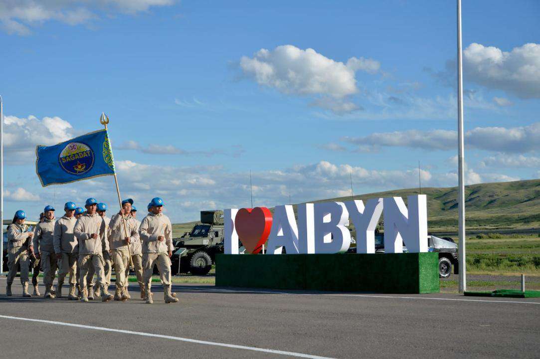 Военно-патриотический сбор молодежи "Айбын-2025"