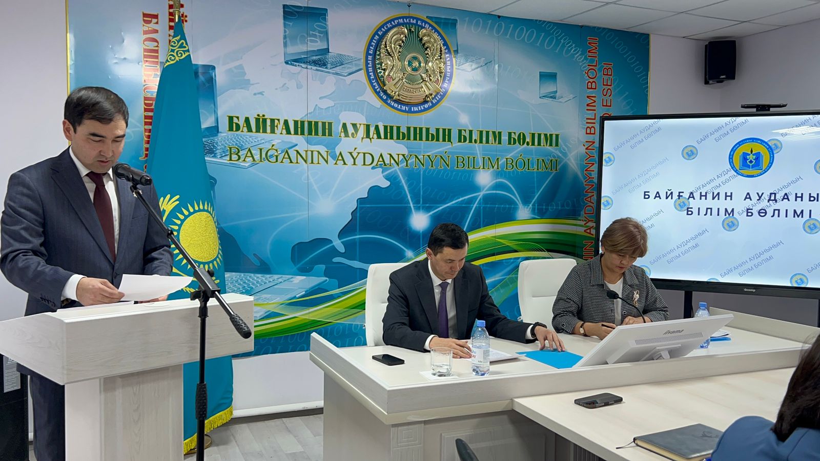 Ақтөбе облысының білім саласында сапаны қамтамасыз ету департамент басшысының Байғанин ауданына іс - сапары