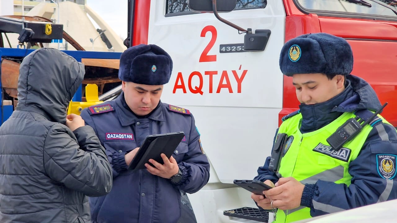 «Қауіпсіз көлік» акциясы