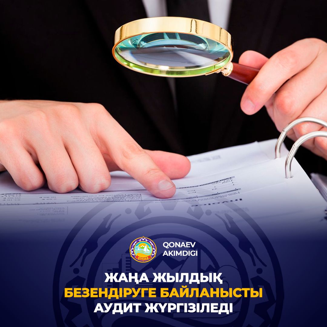 Жаңа жылдық безендіруге байланысты аудит жүргізіледі