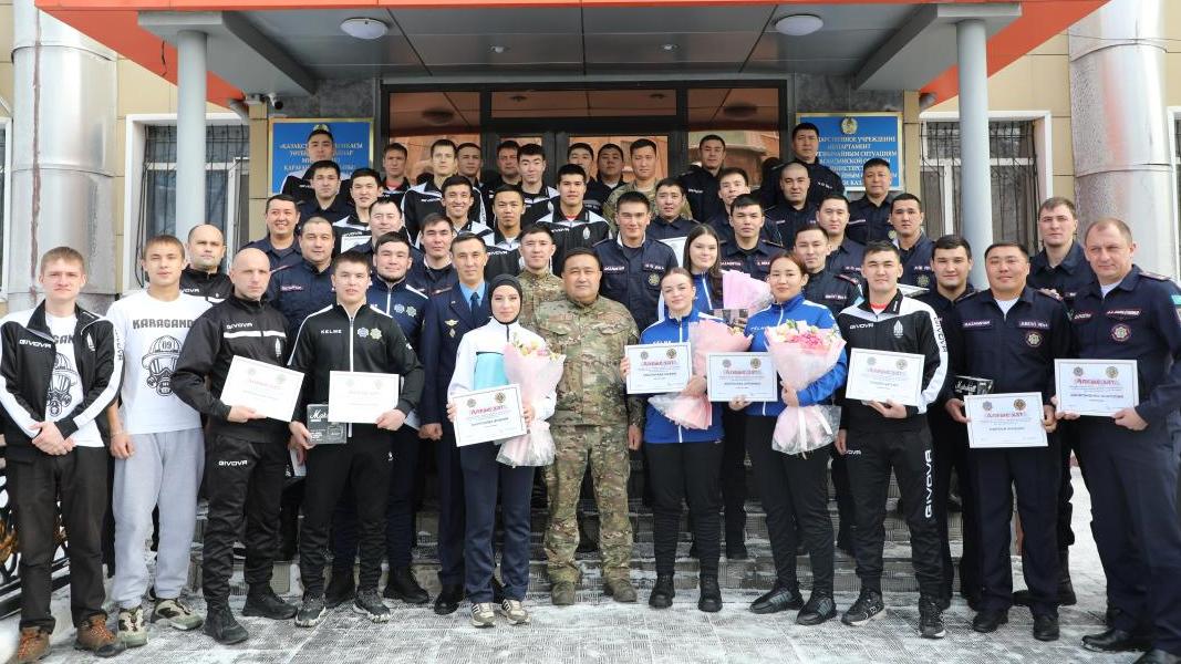 Қарағанды облысының ТЖД жылдың үздік спортшыларын марапаттады