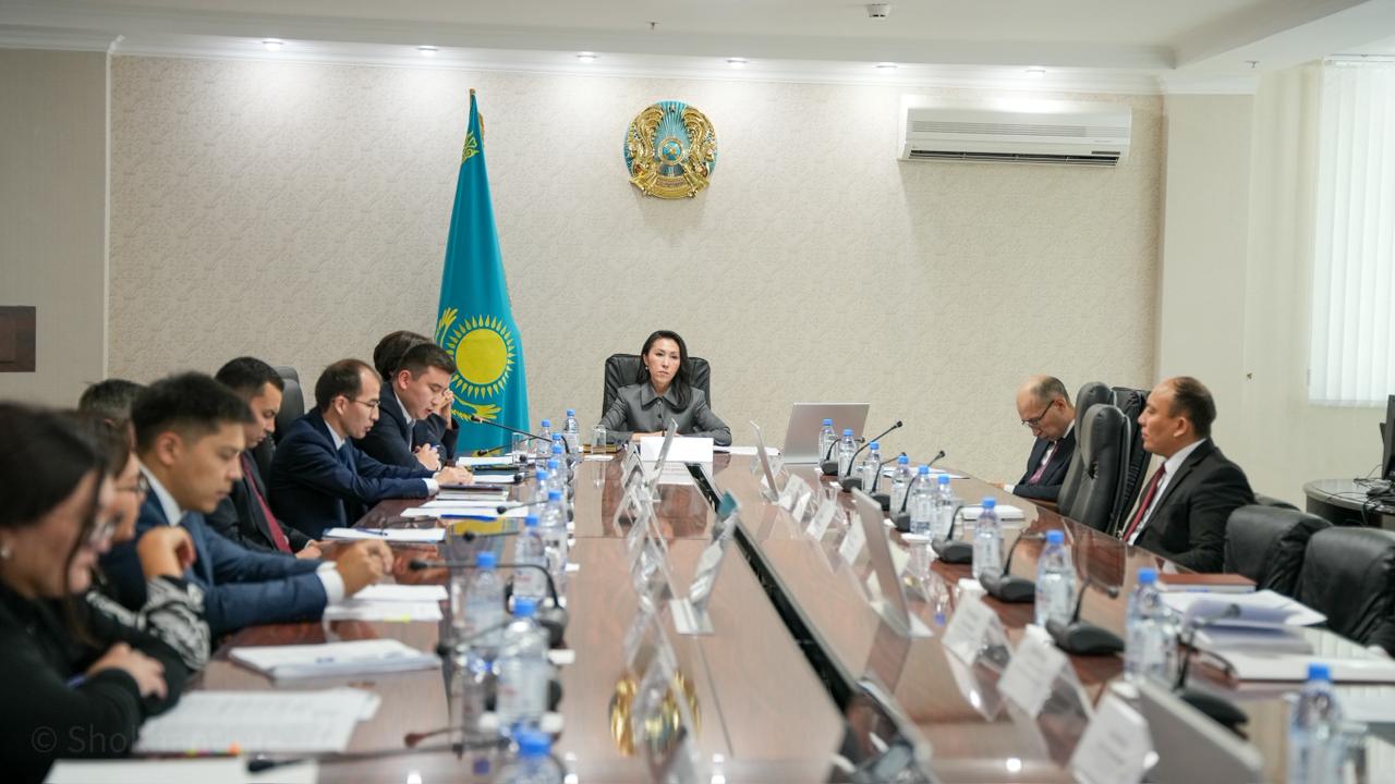 Под председательством Вице-министра юстиции Лауры Мерсалимовой состоялось очередное заседание Координационного совета юридических служб государственных органов