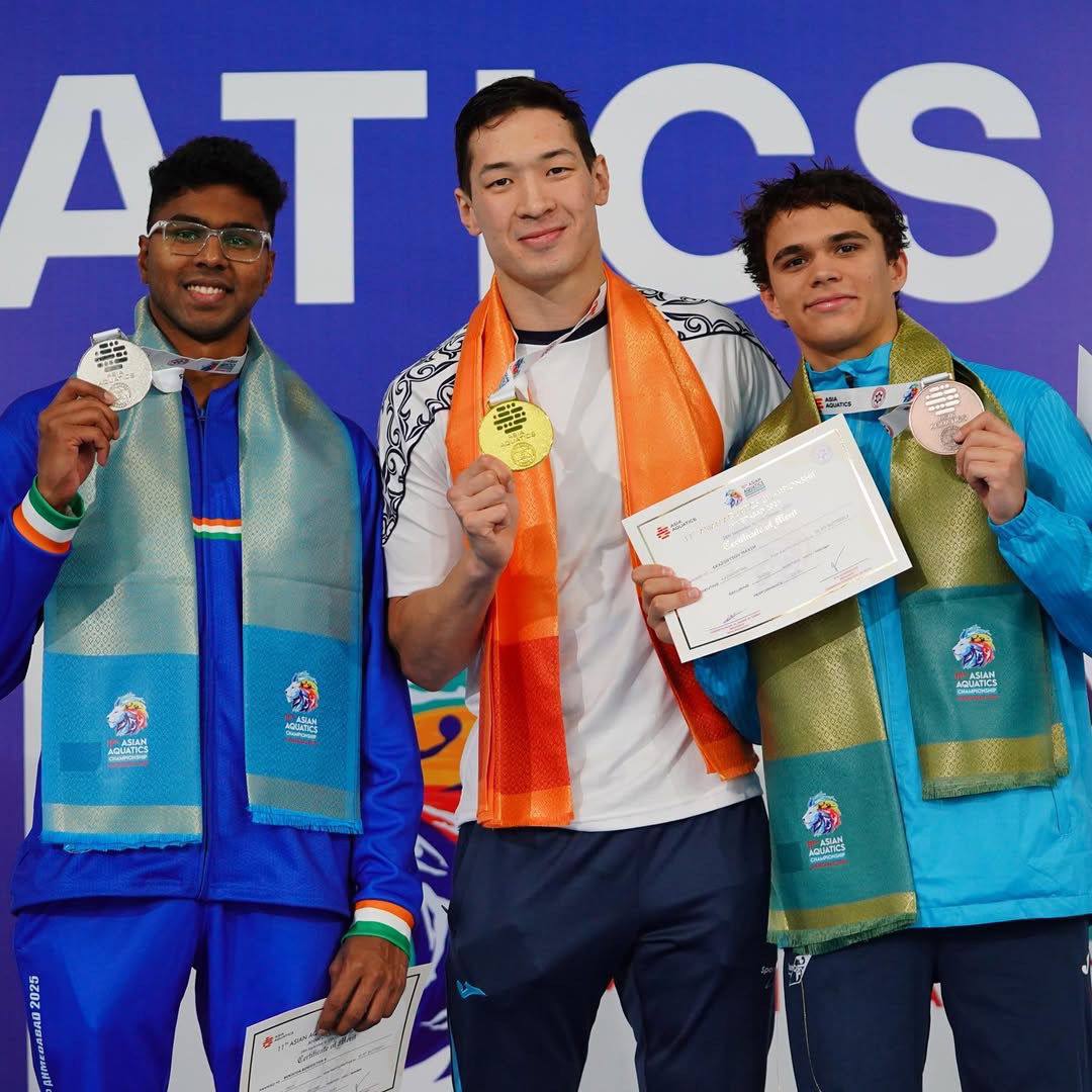 Астаналық жүзуші Әділбек Мусин Азия чемпионы атанды