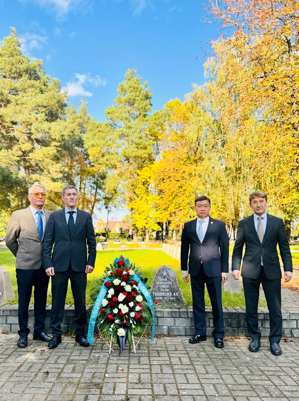 Memory of Hero of the Soviet Union Alexey Tikhonenko Honored in Alytus