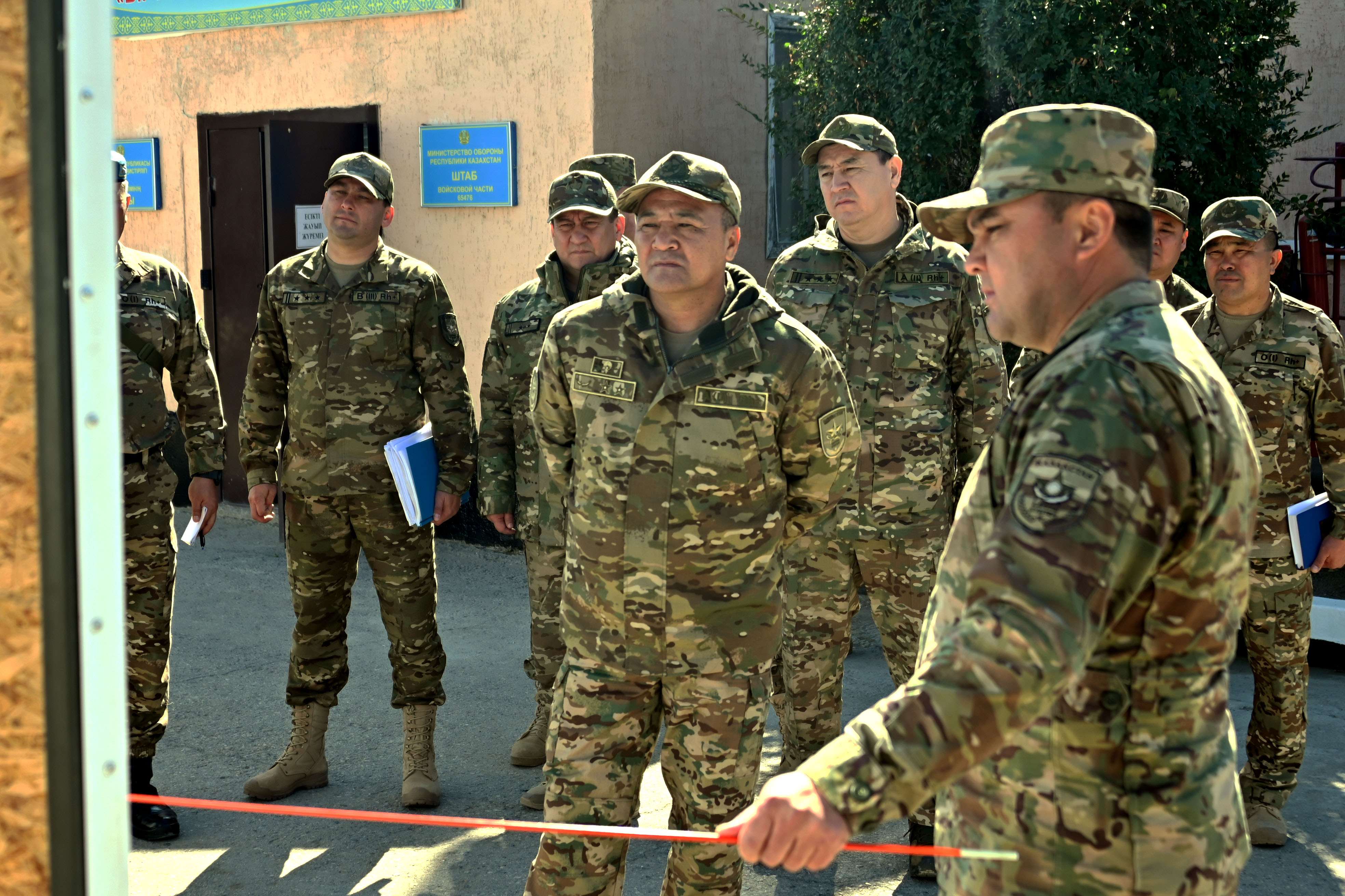 Қорғаныс министрінің орынбасары оңтүстік гарнизондардың қысқы маусымға дайындығын тексерді