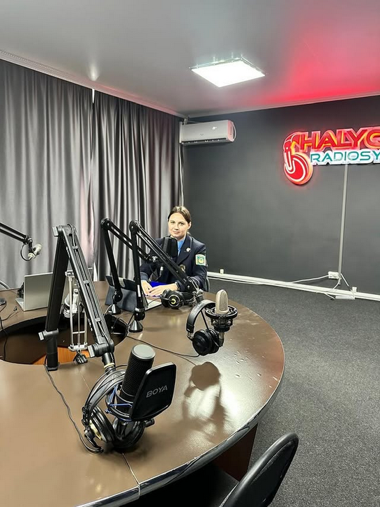 «Halyq radiosy» эфирінде