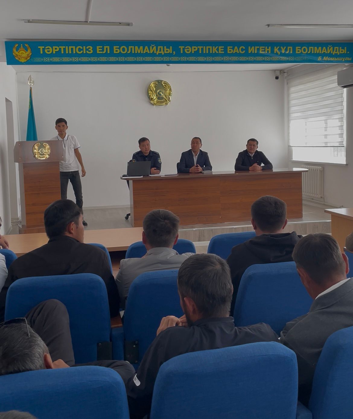 Во встрече в службе пробации приняли участие представители неправительственной организации