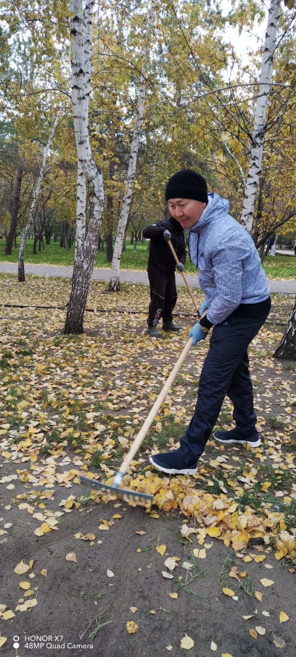 Коллектив управления ветеринарии принял активное участие в акции «Таза Қазақстан»