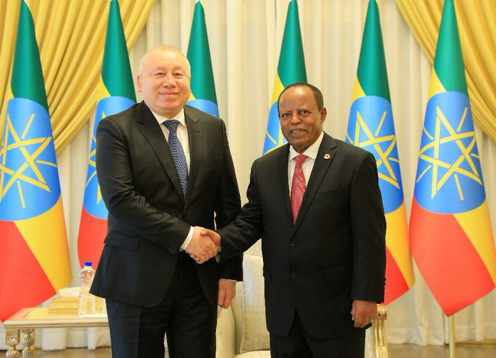 Kazakhstan's Ambassador Presents Credentials to the President of Ethiopia