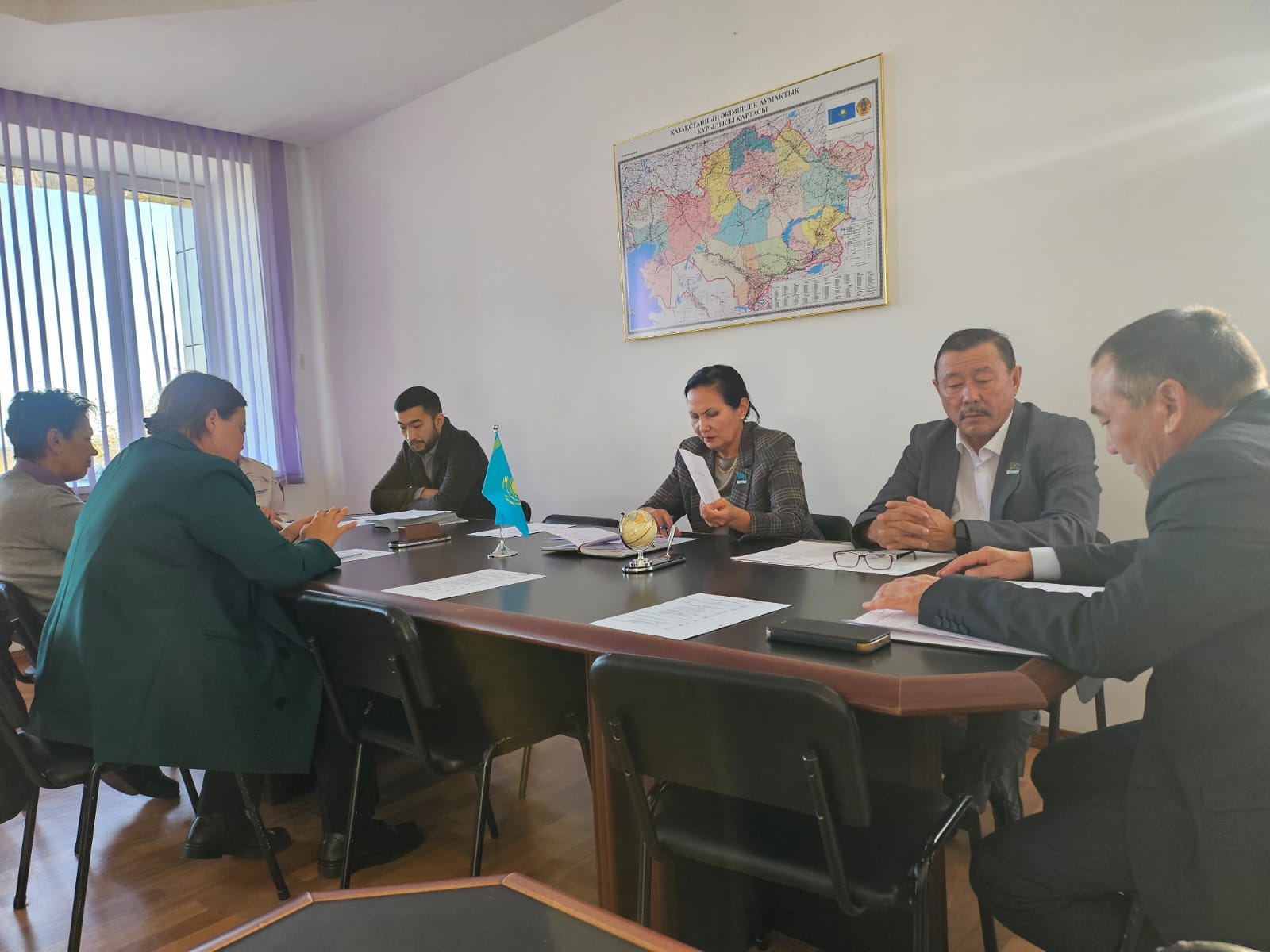 Сегодня в Аксуском городском маслихате состоялось совместное заседание постоянных комиссий