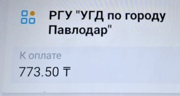 Павлодар облысы бойынша Мемлекеттік кірістер департаменті Kaspi Bank қосымшасында коммуналдық қызметтер үшін түбіртектерде салықтар бойынша міндеттемелерді көрсетуге қатысты келесіні хабарлайды