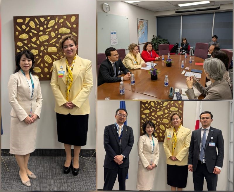 Жапония азаматтық авиация билігі басшылығымен кездесу өтті