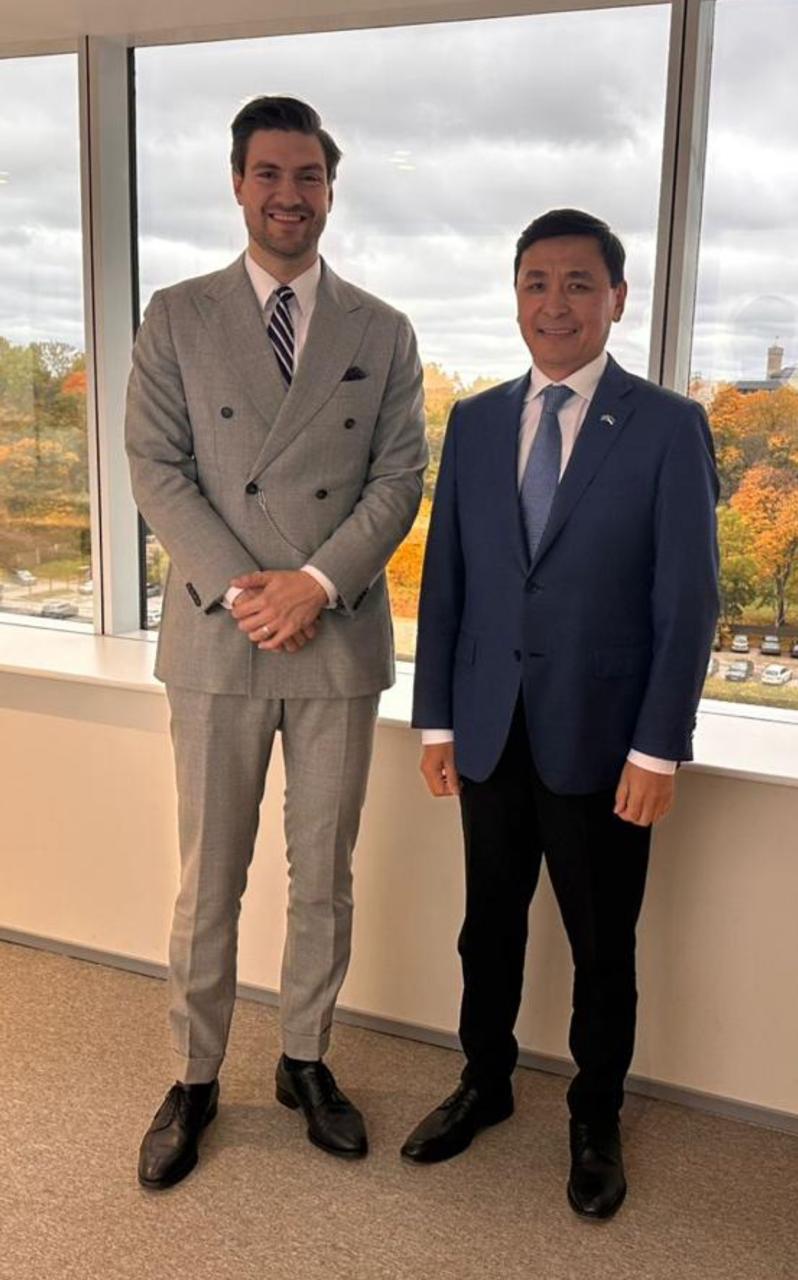 Meeting of the Ambassador of Kazakhstan to Estonia with the Minister of Regional Affairs and Agriculture of Estonia