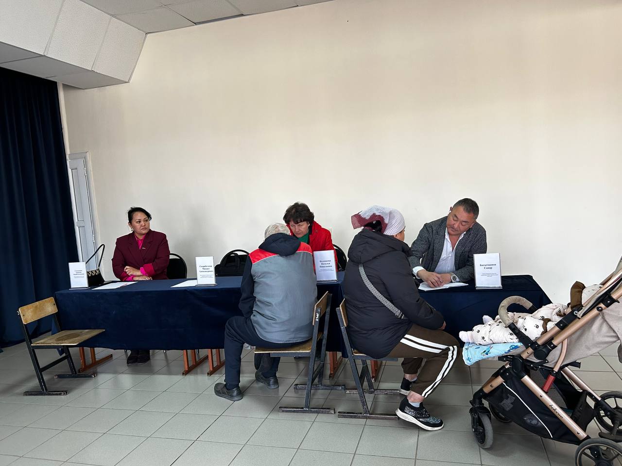 Проведен прием для жителей сельского округа Раздольное района Бәйтерек