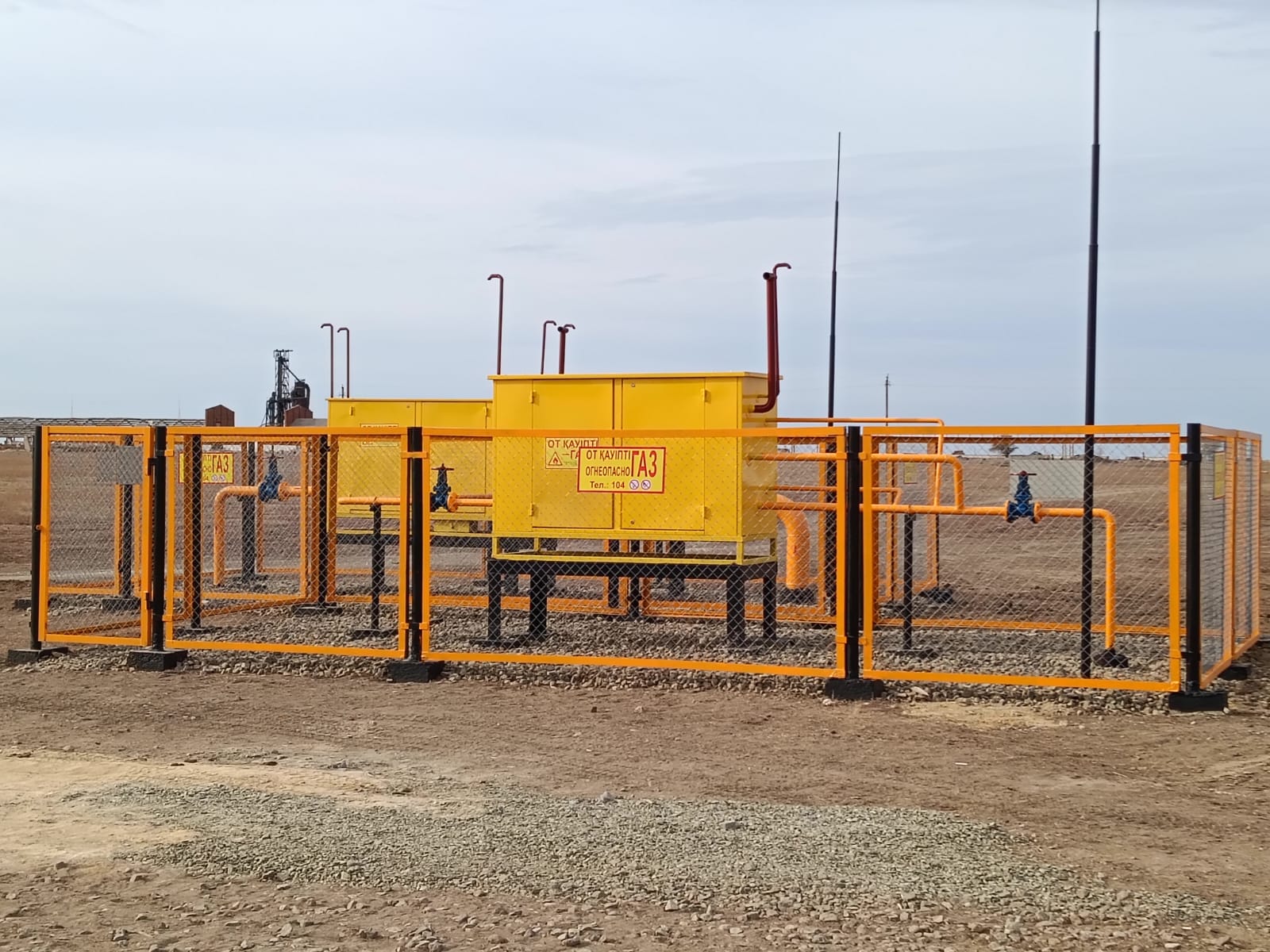 Әйтеке би ауданында екі ауылға көгілдір отын берілді