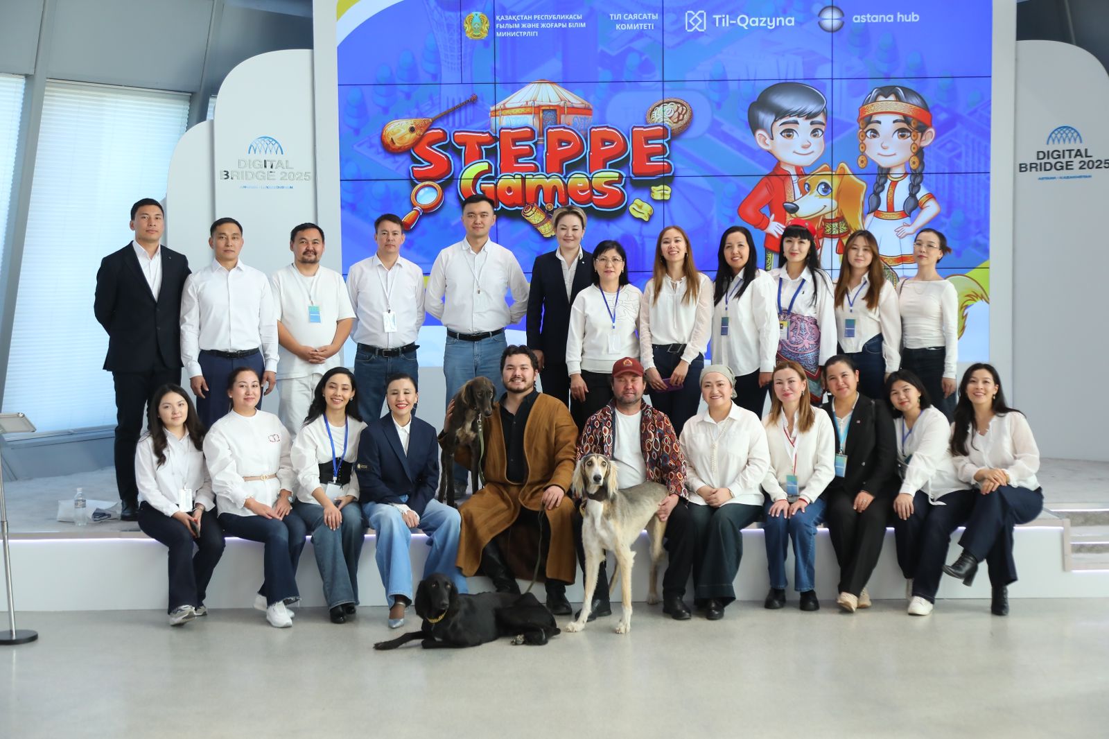 Балаларға арналған алғашқы қазақ тілді STEPPE GAMES мобильді ойынының таныстырылымы өтті