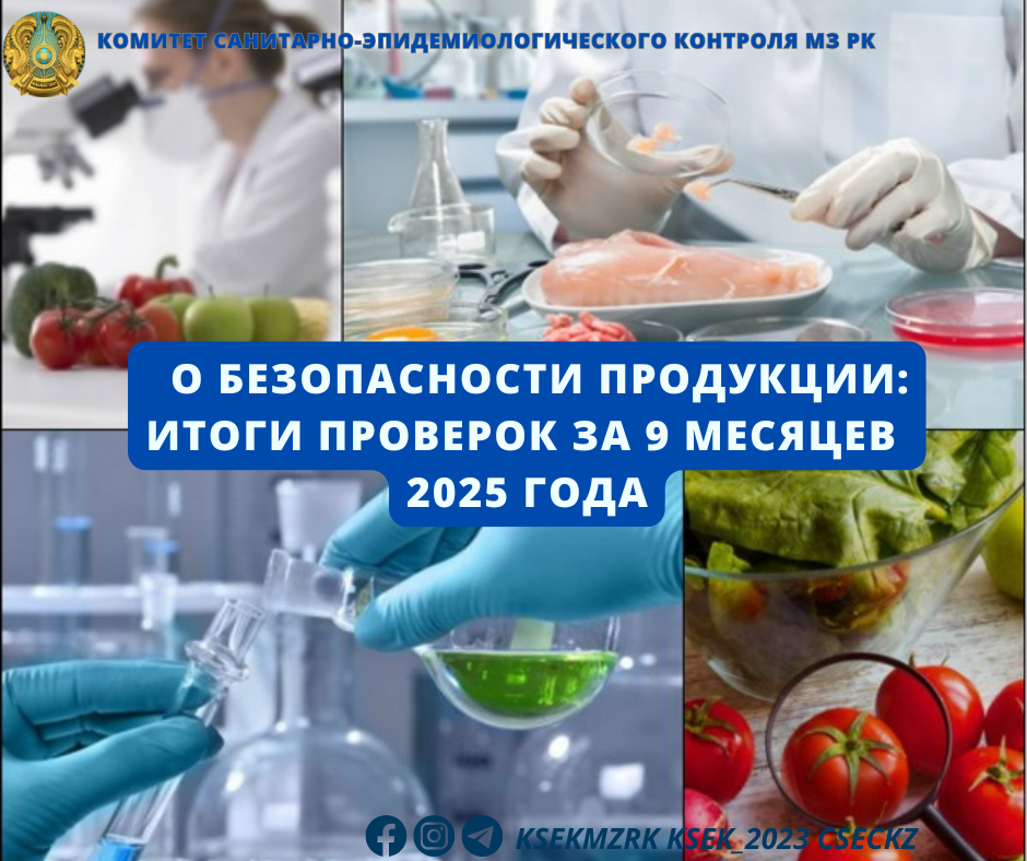 О безопасности продукции: итоги проверок за 9 месяцев 2025 года