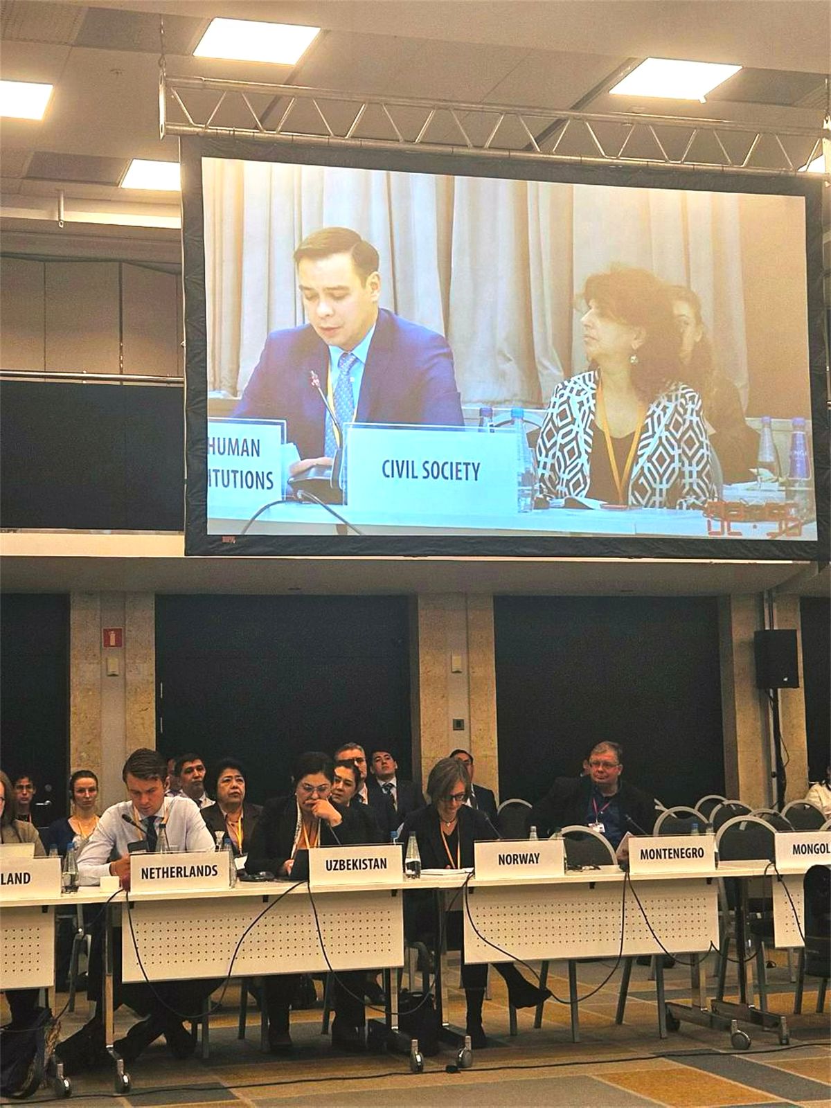 At the OSCE session in Warsaw, the Ombudsman of Kazakhstan presented the country’s measures to combat modern slavery and protect refugees