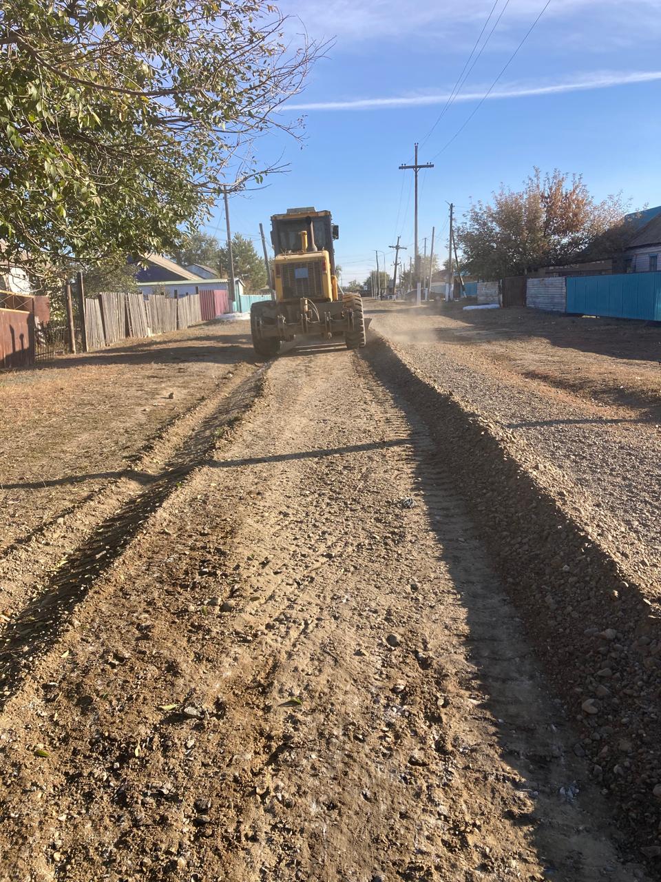 Жолдарды тегістеу жұмыстары