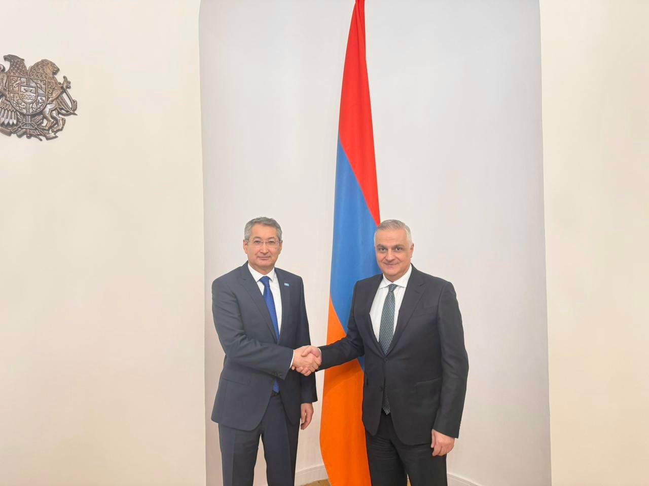 Kazakh-Armenian Relations Discussed in Yerevan