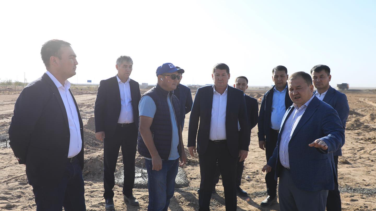 АРЫСТА ЖАҢА ӨНДІРІС ПАРКІ БОЙ КӨТЕРУДЕ