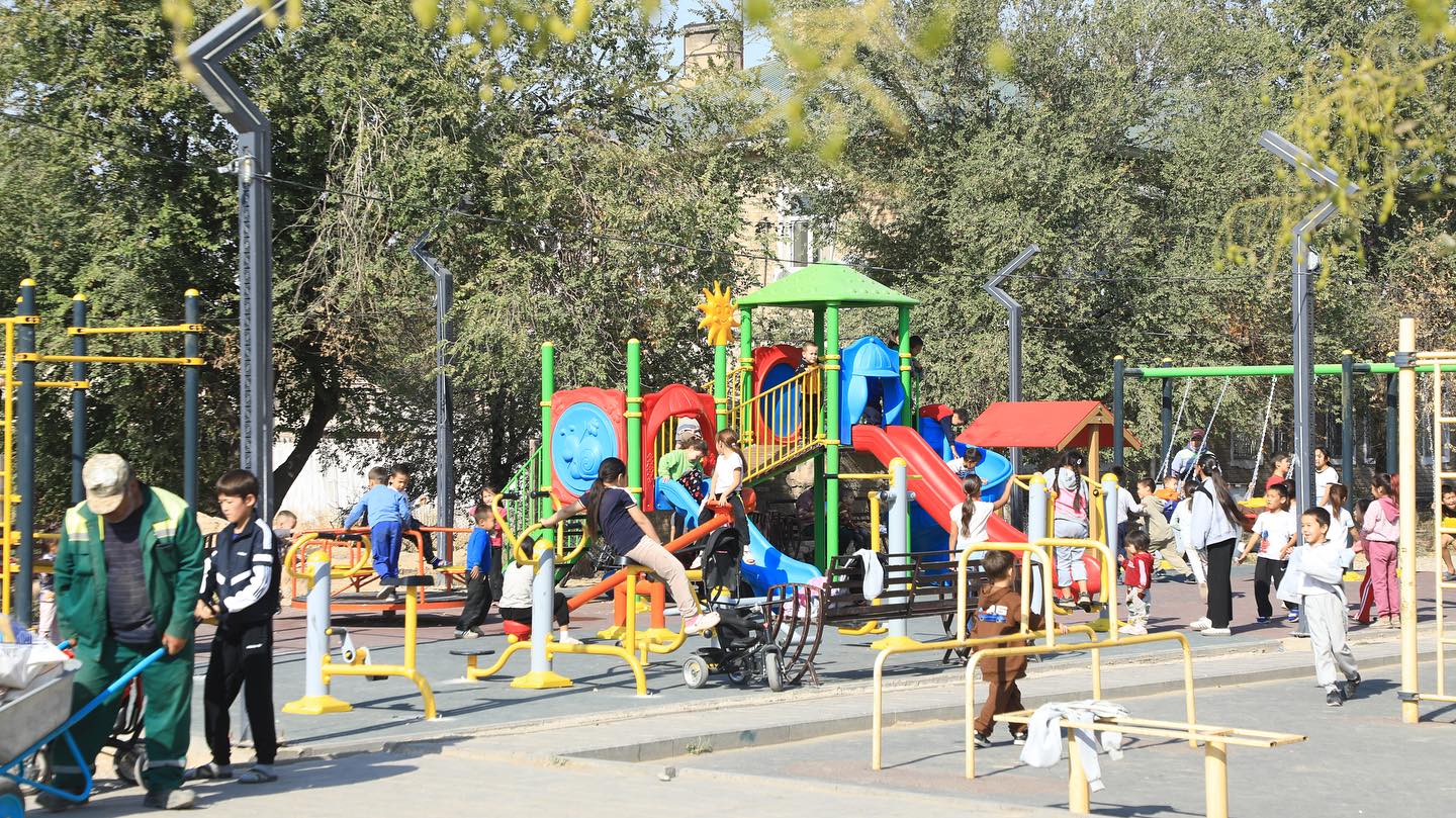 АРЫСТА ТАҒЫ ҮШ АУМАҚТА ЗАМАНАУИ ОЙЫН АЛАҢШАЛАРЫ ПАЙДАЛАНУҒА БЕРІЛДІ