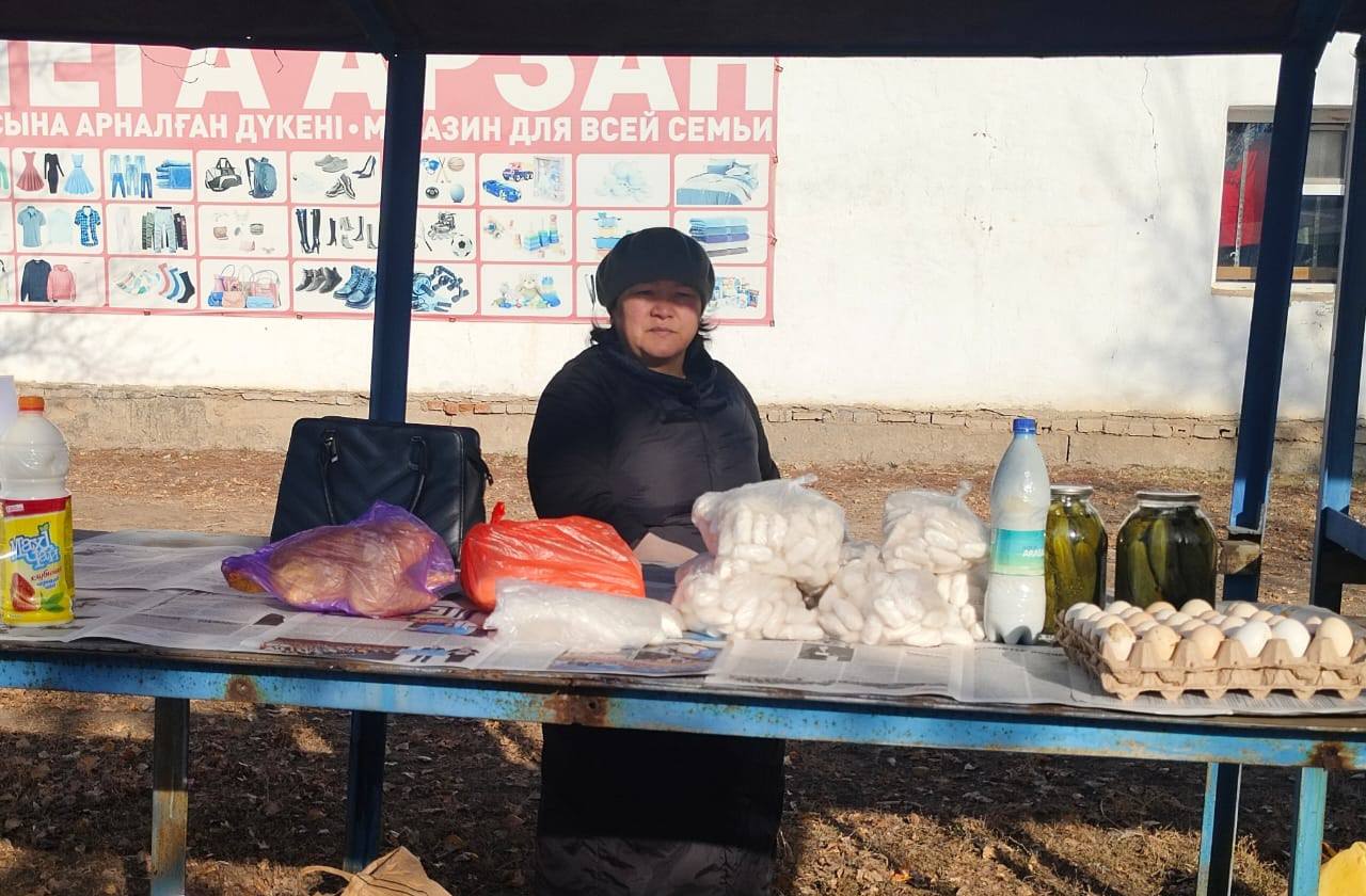 Аудан орталығында ауылшаруашылық өнімдерінен жәрмеңке өтті.