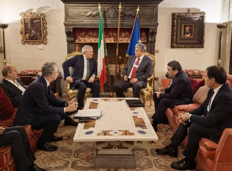 Kazakhstan`s Foreign Minister  Held a Meeting with Italian Foreign Minister