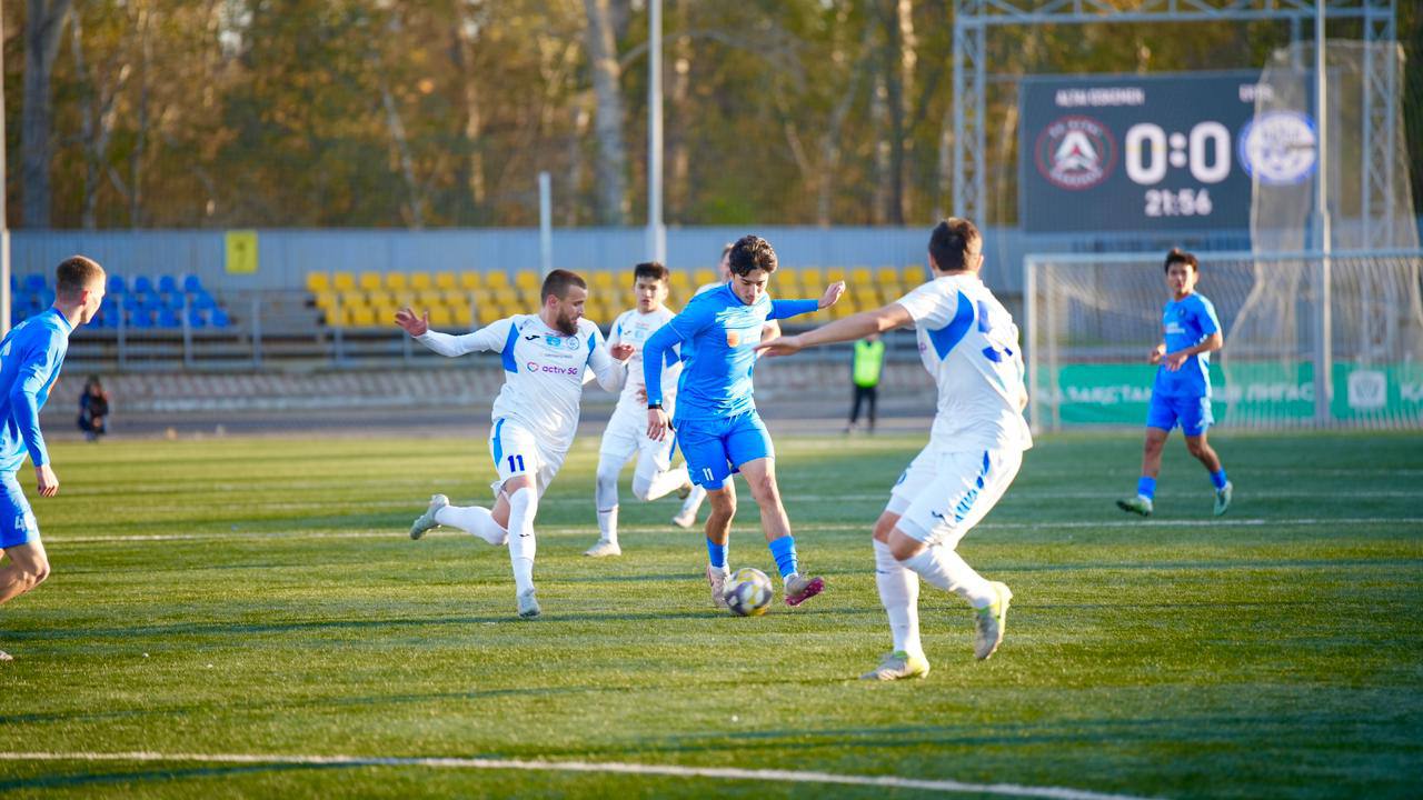 «Алтай Өскемен» мен «Ертіс» тең тарқасты