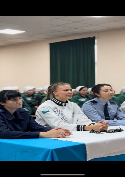 Звезды спорта из СКО мотивировали осужденных изменить жизнь