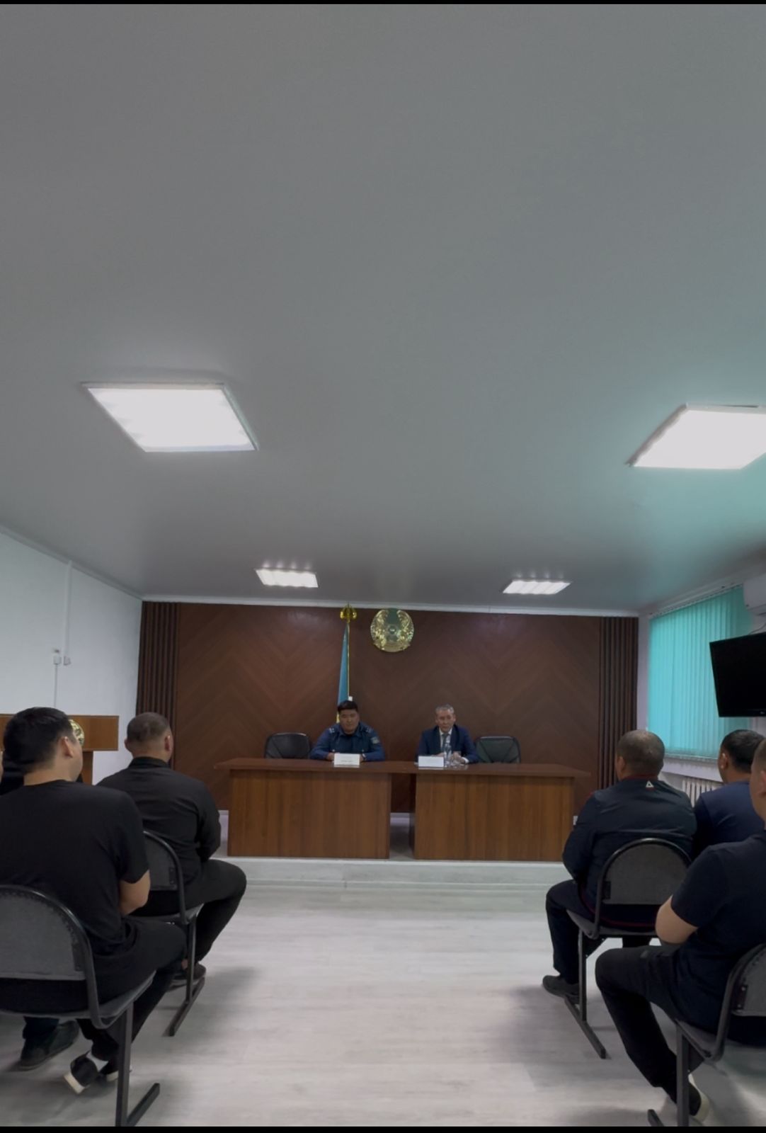 ӨКІЛ №37 МЕКЕМЕНІҢ СОТТАЛУШЫЛАРЫМЕН КЕЗДЕСТІ