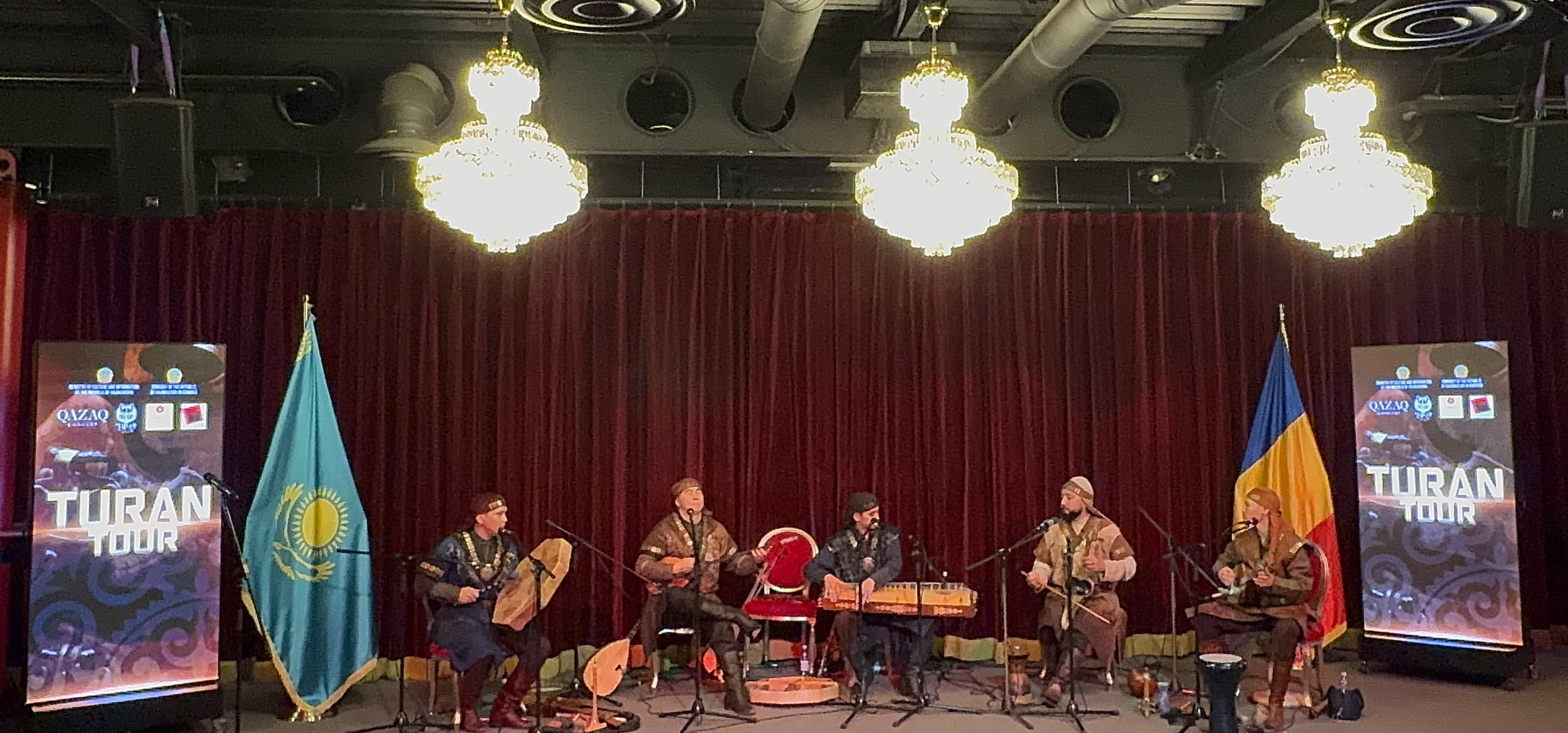 Bridge of Cultures: Kazakh Ensemble 'TURAN' сaptivates romanian audience