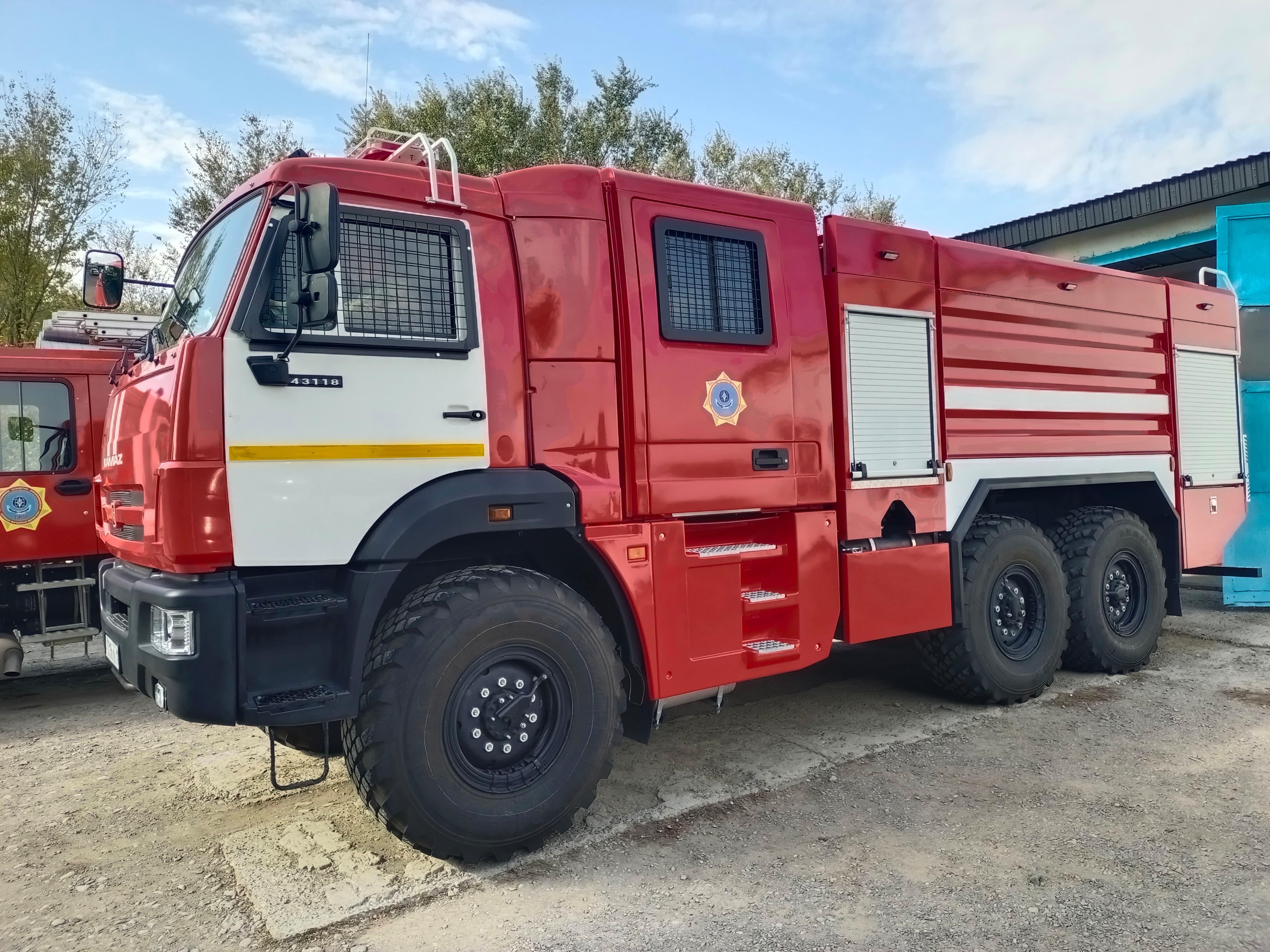 Мақаншы ауданына жаңа өрт сөндіру техникасы келді