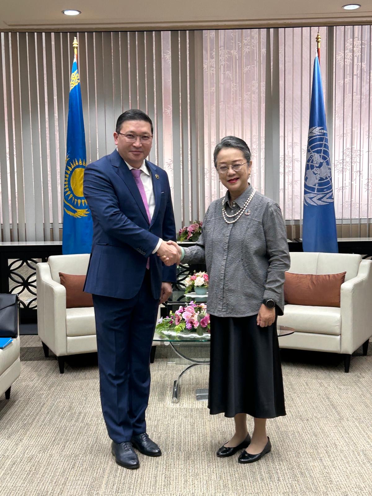 Kazakhstan Reaffirms Commitment to Strengthening Comprehensive Partnership with UN ESCAP