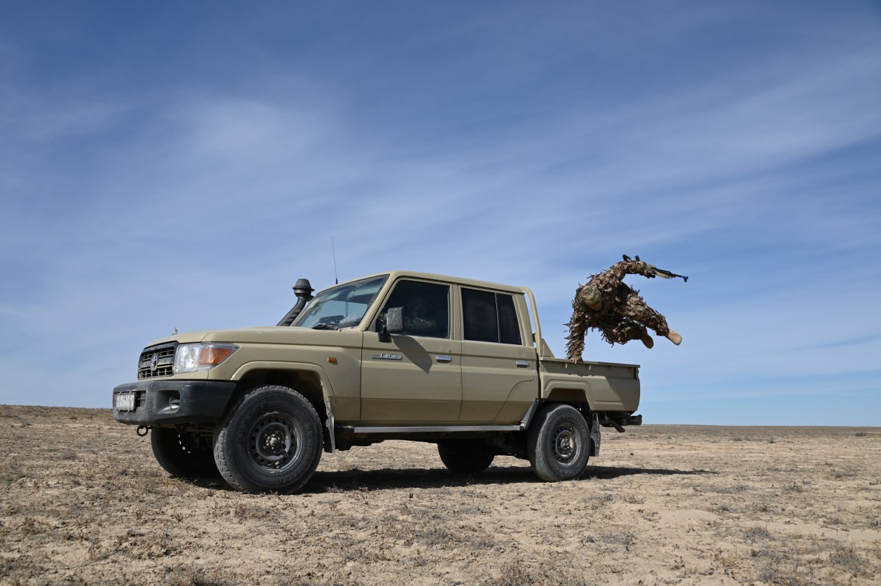 "Айбалта-2025" оқу-жаттығуы: Қарулы күштердің бөлімшелері қорғаныс және шабуыл қимылдарын пысықтады