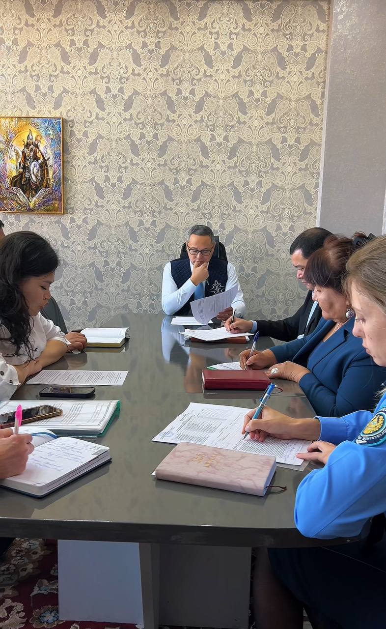 Қала әкімінің орынбасары Дархан Оспановтың төрағалығымен кеңес өтті.
