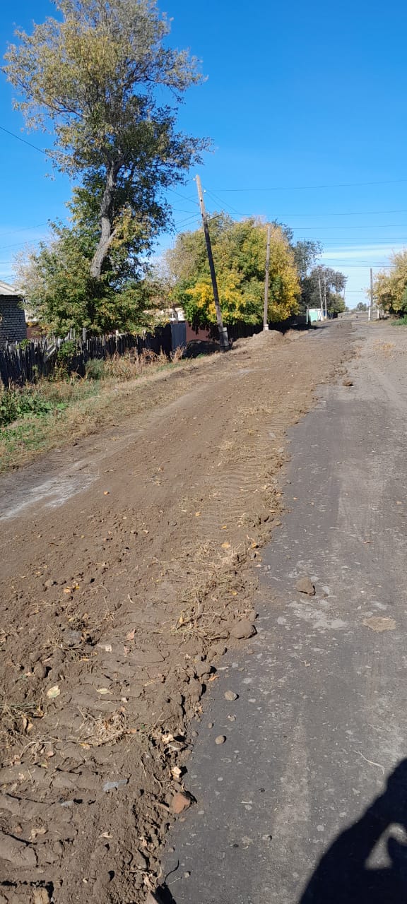 Деповская көшедегі жолды профильдеу