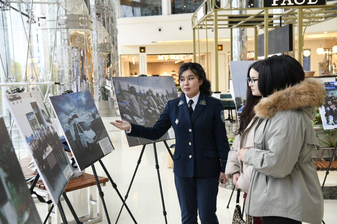 В столице прошла фотовыставка «Закон и порядок»