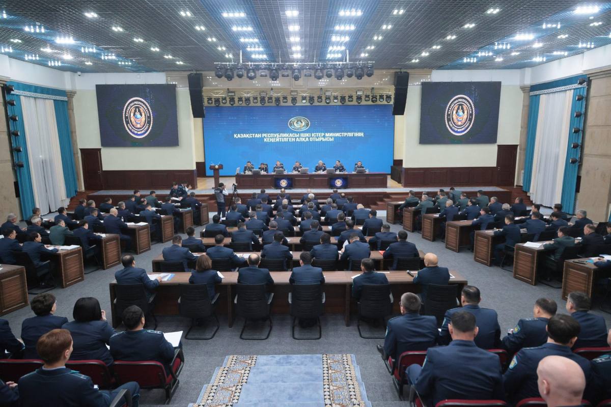 В МВД прошло расширенное заседание коллегии