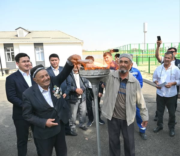 ТҮРКІСТАН: ЖЕТІСАЙДА ТАҒЫ БІР ЕЛДІ МЕКЕН ТАБИҒИ ГАЗҒА ҚОСЫЛДЫ