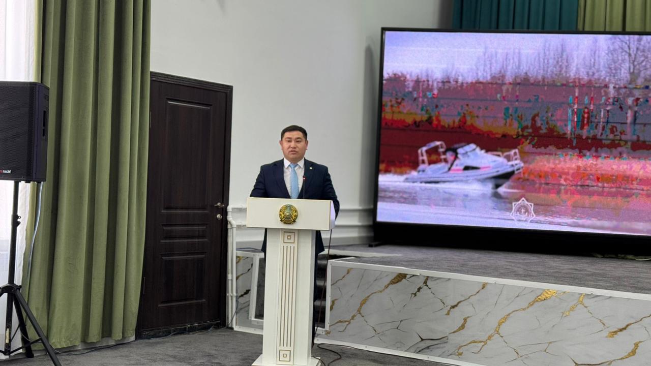 Алға ауданында төтенше жағдайлар қызметкерлері марапатталды