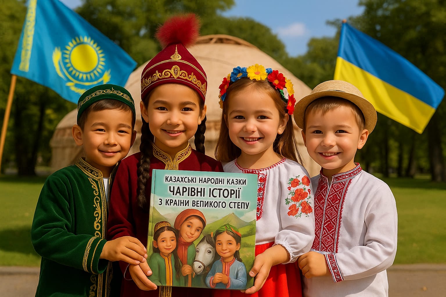 About the presentation of the book «Magical Stories of the Great Steppe»