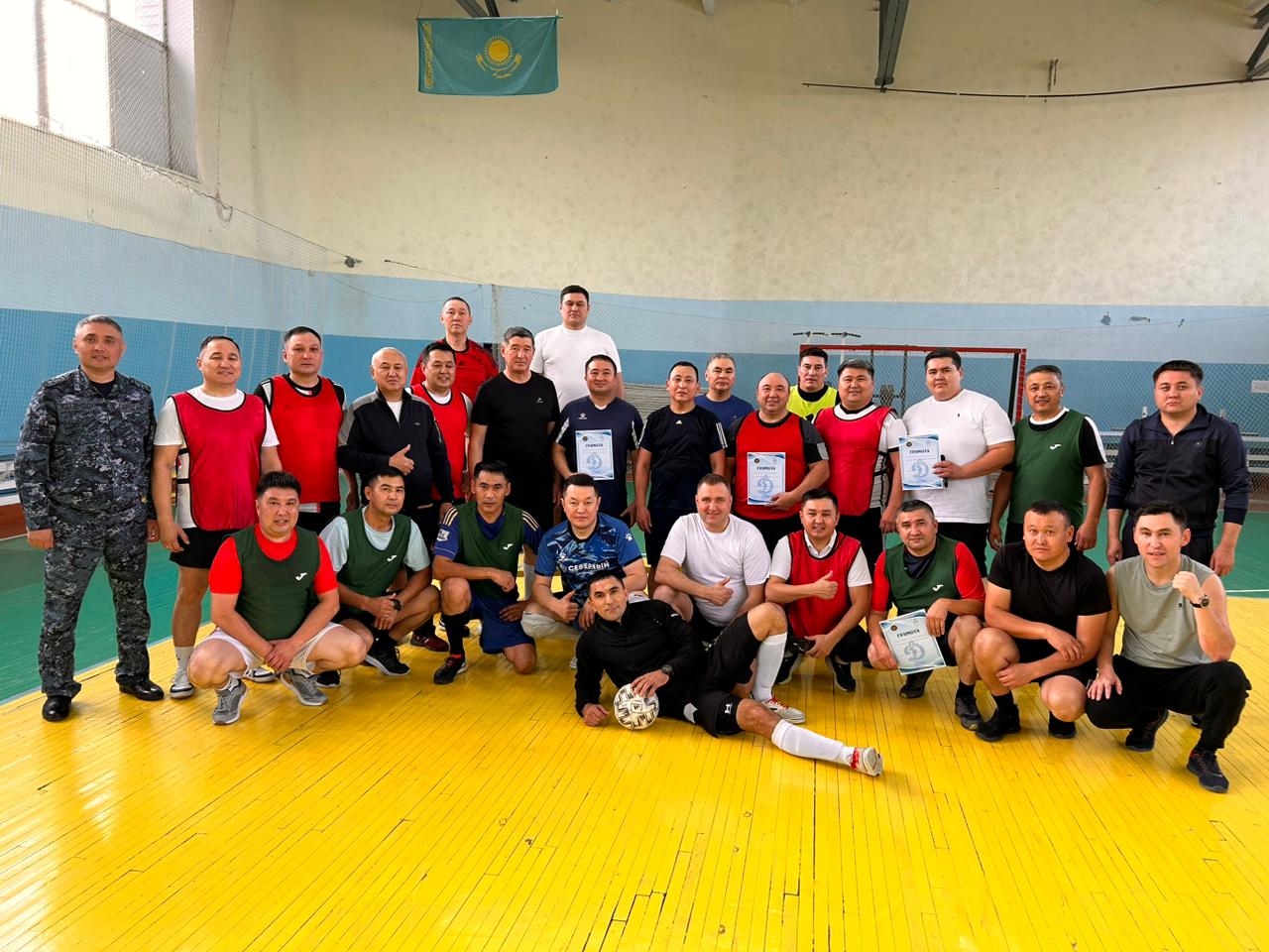 Спорт и служба: в СКО прошёл турнир среди руководства полиции