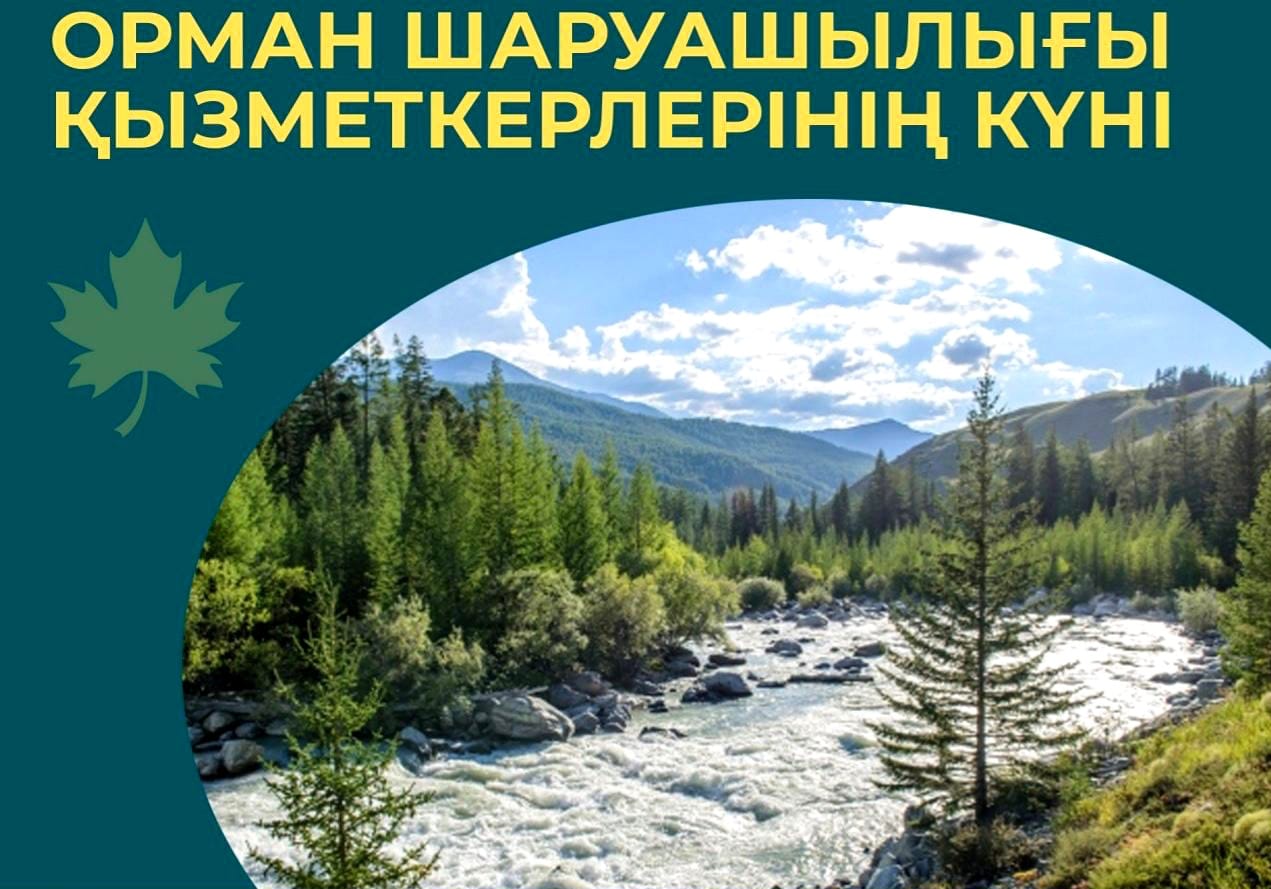 Аудан әкімінің орман қызметкерлері күнімен құттықтауы