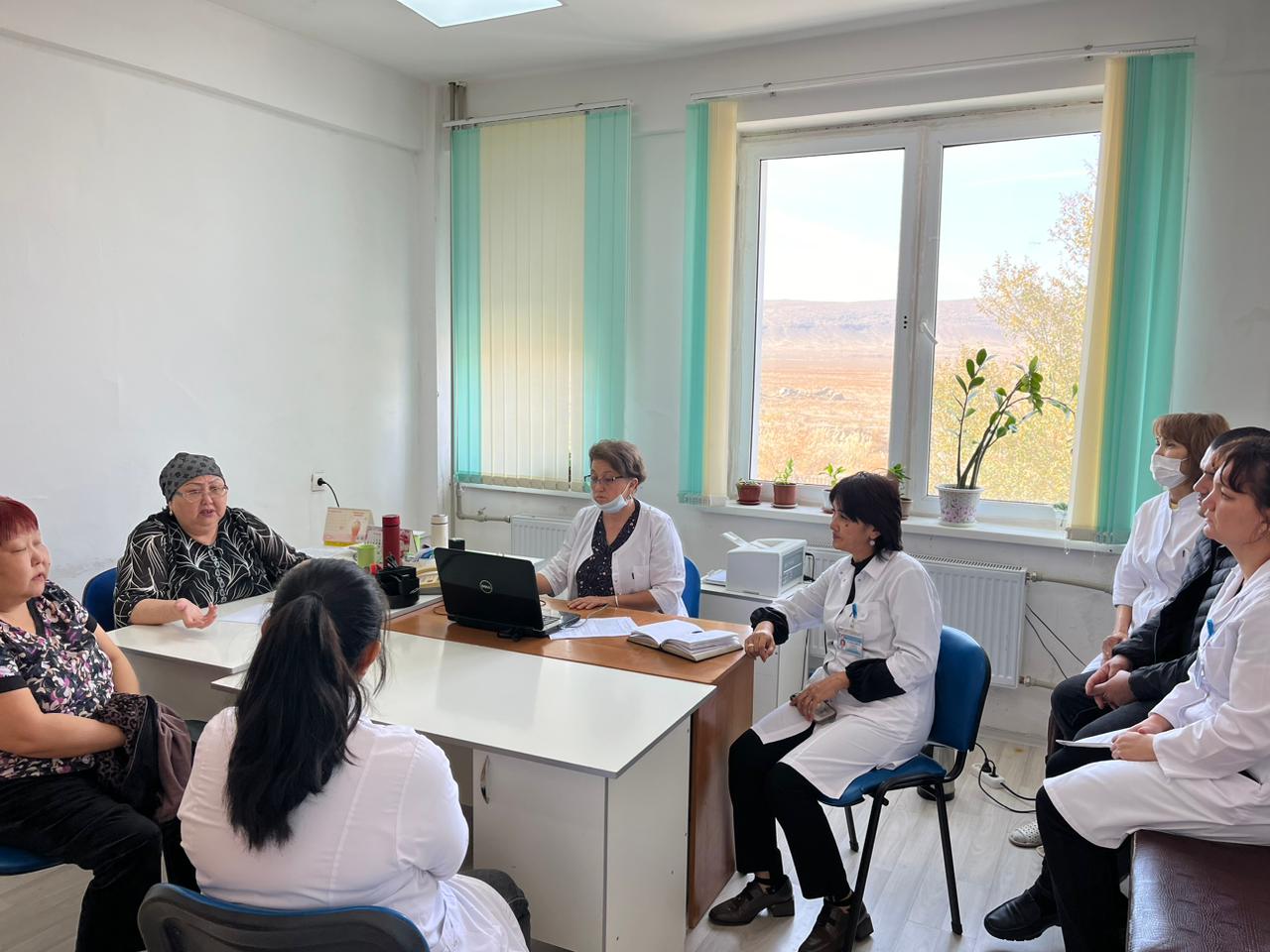 О семинаре  с врачами  ЦРБ  Таласского района